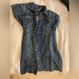 Free people denim dress